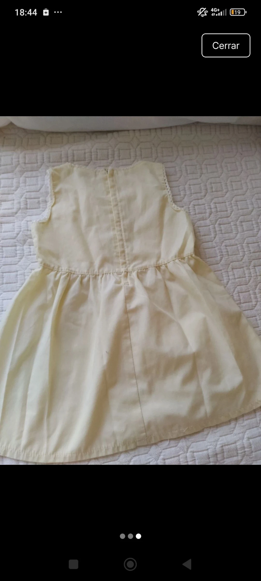 Gele zomerjurk 4 jaar – photo 3